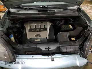 2006 Hyundai Tucson GLS with VIN KM8JN72D36U270643, listed as a Copart auction lot 52848415 with 102,245 mi miles and Salvage Title. Bid and sale history available at carsss.com. Image 12.