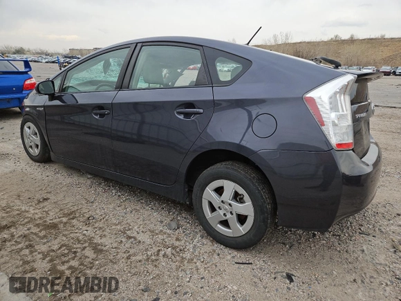 2010 Toyota Prius II with VIN JTDKN3DU0A0242605, listed as a Copart auction lot 51387045 with 0 mi miles and Salvage Title. Bid and sale history available at carsss.com. Image 2.