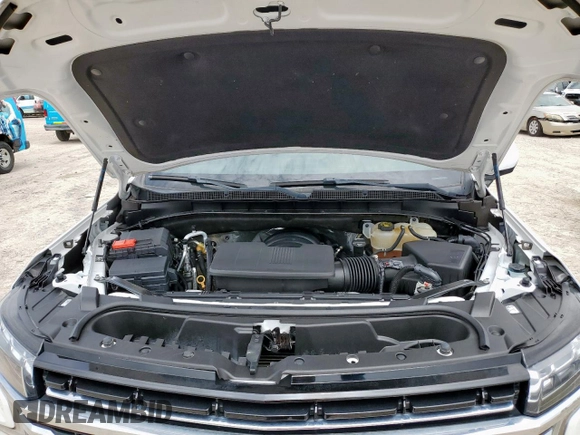 2021 Chevrolet Suburban LT with VIN 1GNSCCKD2MR265366, listed as a Copart auction lot 65439595 with 106,345 mi miles and Salvage title. Bid and sale history available at DreamBid. Image 12.