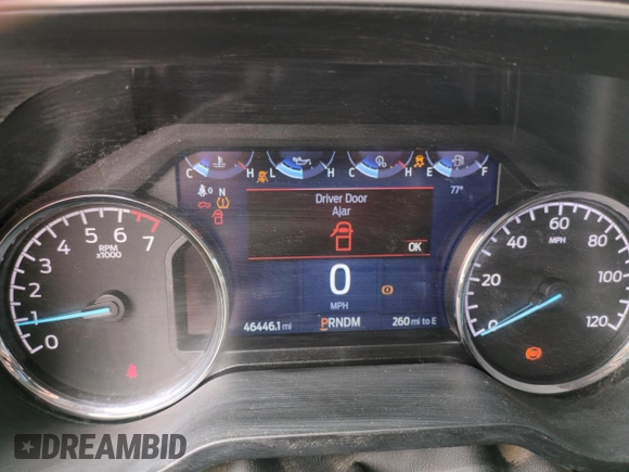 2021 Ford F-150 XL with VIN 1FTFW1E83MFC80304, listed as a Copart auction lot 51306395 with 46,446 mi miles and Salvage Title. Bid and sale history available at carsss.com. Image 9.