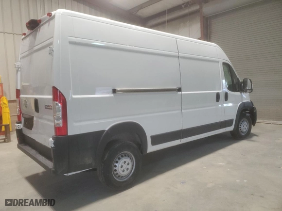 2025 Ram ProMaster Cargo Van Tradesman with VIN 3C6LRVDG5SE512703, listed as a Copart auction lot 43508015 with 0 mi miles and Clean Title. Bid and sale history available at carsss.com. Image 3.