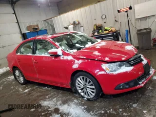 2012 Volkswagen Jetta SEL with VIN 3VWLP7AJ4CM407830, listed as a Copart auction lot 45081755 with 129,240 mi miles and Salvage title. Bid and sale history available at DreamBid. Image 4.