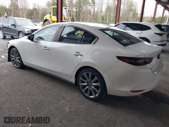 2019 Mazda 3 w/Select with VIN JM1BPACL2K1106916, listed as a IAAI auction lot 42082381 with 63,017 mi miles. Bid and sale history available at carsss.com. Image 3.