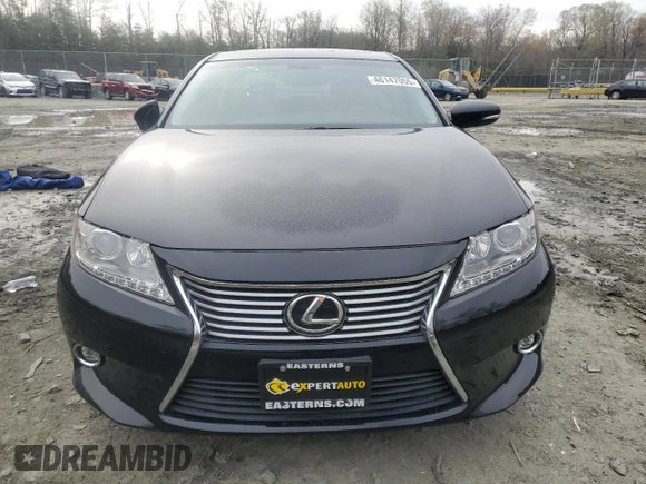 2015 Lexus ES with VIN JTHBK1GG4F2188514, listed as a Copart auction lot 46147055 with 163,240 mi miles and Salvage Title. Bid and sale history available at carsss.com. Image 5.