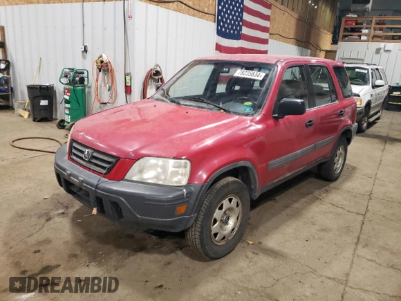 2000 Honda CR-V LX with VIN JHLRD1740YC024385, listed as a Copart auction lot 78235834 with 198,405 mi miles and Clean Title. Bid and sale history available at carsss.com. Image 1.