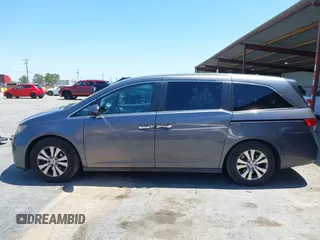 2016 Honda Odyssey EX-L z VIN 5FNRL5H62GB137747, wystawiony jako IAAI lot #42304557 z przebiegiem 202 056 mil mil oraz . Historia ofert i sprzedaży dostępna na DreamBid. Obrazek 14.
