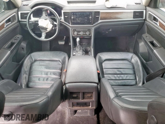 2018 Volkswagen Atlas SEL Premium with VIN 1V2NR2CA3JC521451, listed as a Copart auction lot 56914555 with 123,815 mi miles and Salvage title. Bid and sale history available at DreamBid. Image 8.