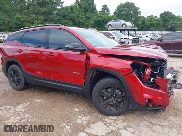 2024 GMC Terrain AT4 с VIN 3GKALYEG5RL382787, выставлен на аукционе IAAI как лот 42373913 с пробегом 4 604 миль миль и . История ставок и продаж доступна на DreamBid. Изображение 1.