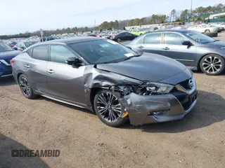 2016 Nissan Maxima SL with VIN 1N4AA6AP8GC417817, listed as a IAAI auction lot 41772451 with 78,880 mi miles and . Bid and sale history available at DreamBid. Image 1.
