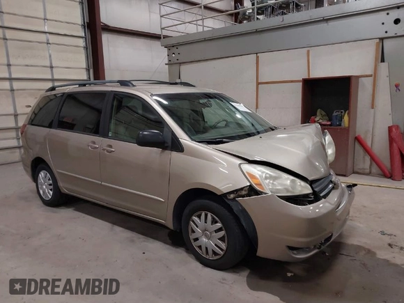 2005 Toyota Sienna CE with VIN 5TDZA23C85S239029, listed as a IAAI auction lot 41189567 with 120,055 mi miles. Bid and sale history available at carsss.com. Image 1.
