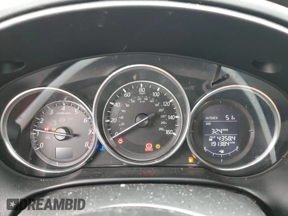 2016 Mazda CX-5 Sport with VIN JM3KE2BE8G0761648, listed as a Copart auction lot 81750854 with 191,384 mi miles and Clean Title. Bid and sale history available at DreamBid. Image 9.