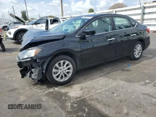 2019 Nissan Sentra SV z VIN 3N1AB7AP8KY339622, wystawiony jako Copart lot #52607015 z przebiegiem 96 923 mil mil oraz Nie do naprawy • Non repairable. Historia ofert i sprzedaży dostępna na DreamBid. Obrazek 1.