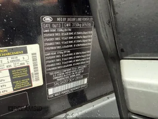 2014 Land Rover Range Rover Autobiography with VIN SALGV2EF3EA128509, listed as a IAAI auction lot 42265233 with 140,713 mi miles and . Bid and sale history available at DreamBid. Image 9.