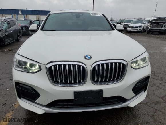 2020 BMW X4 xDrive30i with VIN 5UX2V1C09LLZ32596, listed as a Copart auction lot 50920575 with 50,391 mi miles and Clean Title. Bid and sale history available at carsss.com. Image 5.