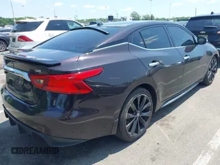 2016 Nissan Maxima SL with VIN 1N4AA6AP5GC393122, listed as a IAAI auction lot 42523884 with 116,659 mi miles and . Bid and sale history available at DreamBid. Image 4.