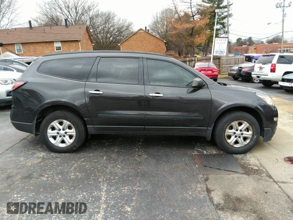 2017 Chevrolet Traverse LS with VIN 1GNKRFED7HJ198280, listed as a IAAI auction lot 41743866 with 152,253 mi miles and . Bid and sale history available at DreamBid. Image 14.