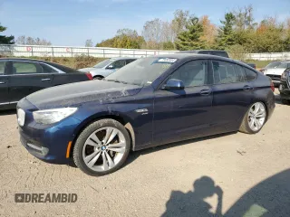 2011 BMW 5 Series 550i Gran Turismo xDrive with VIN WBASP4C53BC341880, listed as a Copart auction lot 75680994 with 124,070 mi miles and Clean Title. Bid and sale history available at carsss.com. Image 1.