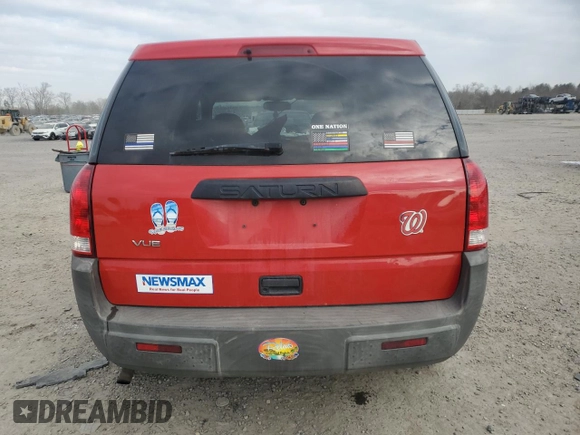 2005 Saturn VUE with VIN 5GZCZ23D55S860158, listed as a Copart auction lot 42163765 with 209,489 mi miles and Salvage Title. Bid and sale history available at DreamBid. Image 6.
