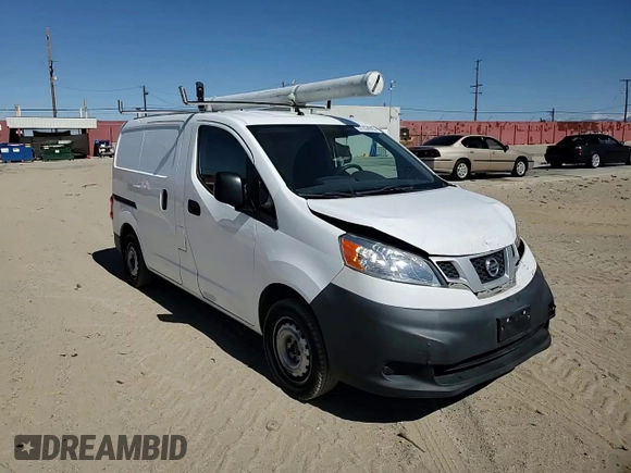 2016 Nissan NV200 S with VIN 3N6CM0KN4GK693567, listed as a Copart auction lot 57257015 with 98,877 mi miles and Salvage title. Bid and sale history available at DreamBid. Image 14.