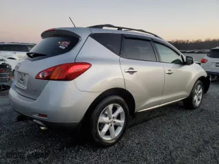 2009 Nissan Murano S with VIN JN8AZ18U89W008353, listed as a Copart auction lot 46619225 with 130,749 mi miles and Salvage Title. Bid and sale history available at carsss.com. Image 3.