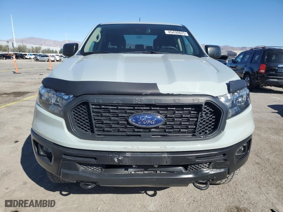2021 Ford Ranger XL with VIN 1FTER4FHXMLE04332, listed as a Copart auction lot 45430825 with 42,913 mi miles and Salvage Title. Bid and sale history available at carsss.com. Image 5.