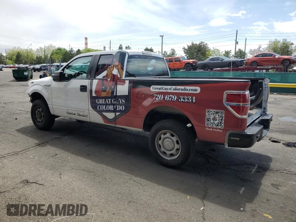 2014 Ford F-150 XL z VIN 1FTEX1EM6EKE25592, wystawiony jako Copart lot #55648365 z przebiegiem 105 736 mil mil oraz Szkoda całkowita • Salvage title. Historia ofert i sprzedaży dostępna na DreamBid. Obrazek 2.