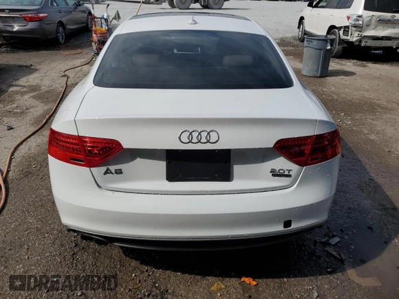 2016 Audi A5 Premium z VIN WAUD2AFR8GA002278, wystawiony jako Copart lot #43505645 z przebiegiem 68 979 mil mil oraz Szkoda całkowita • Salvage title. Historia ofert i sprzedaży dostępna na DreamBid. Obrazek 6.