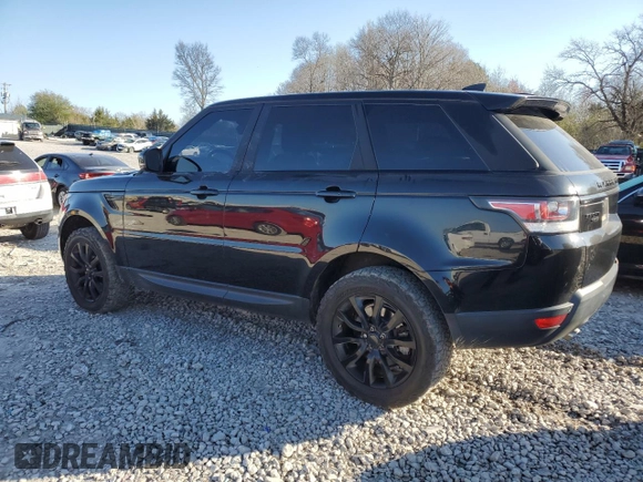 2017 Land Rover Range Rover Sport HSE with VIN SALWR2FK6HA668422, listed as a Copart auction lot 50523205 with 138,800 mi miles and Clean Title. Bid and sale history available at carsss.com. Image 2.