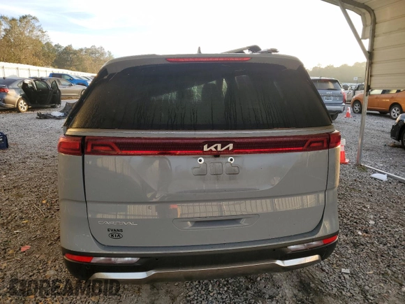 2023 Kia Carnival SX with VIN KNDNE5H33P6217228, listed as a Copart auction lot 74441894 with 22,564 mi miles and Salvage Title. Bid and sale history available at carsss.com. Image 6.