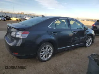 2010 Lexus HS 250h with VIN JTHBB1BA0A2018629, listed as a Copart auction lot 80488914 with 127,910 mi miles and Salvage Title. Bid and sale history available at DreamBid. Image 3.