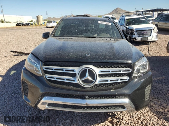 2018 Mercedes-Benz GLS 450 with VIN 4JGDF6EEXJB079198, listed as a Copart auction lot 71256604 with 90,111 mi miles and Salvage Title. Bid and sale history available at DreamBid. Image 5.