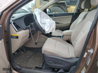 2016 Hyundai Tucson Eco with VIN KM8J3CA28GU160381, listed as a Copart auction lot 51021105 with 131,610 mi miles and Salvage Title. Bid and sale history available at carsss.com. Image 7.