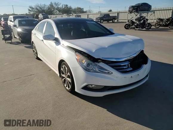 2014 Hyundai Sonata Limited with VIN 5NPEC4AB6EH817925, listed as a Copart auction lot 81996914 with 85,172 mi miles and Salvage Title. Bid and sale history available at DreamBid. Image 11.