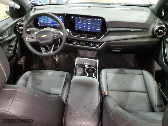 2025 Chevrolet Equinox FWD LT with VIN 3GNAXHEG2SL217194, listed as a Copart auction lot 53438275 with 7,203 mi miles and Clean Title. Bid and sale history available at carsss.com. Image 8.