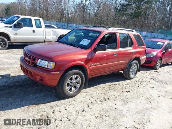 2001 Isuzu Rodeo S with VIN 4S2CK58W814326849, listed as a IAAI auction lot 41769624 with 366,460 mi miles and . Bid and sale history available at DreamBid. Image 2.