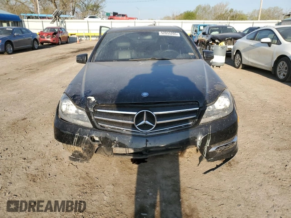 2014 Mercedes-Benz C 250 Sport with VIN WDDGF4HB5ER311927, listed as a Copart auction lot 52055205 with 89,952 mi miles and Salvage title. Bid and sale history available at DreamBid. Image 5.
