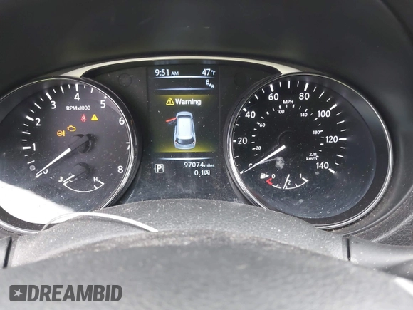 2016 Nissan Rogue SL with VIN 5N1AT2MV7GC868269, listed as a IAAI auction lot 41995059 with 97,074 mi miles and . Bid and sale history available at DreamBid. Image 7.