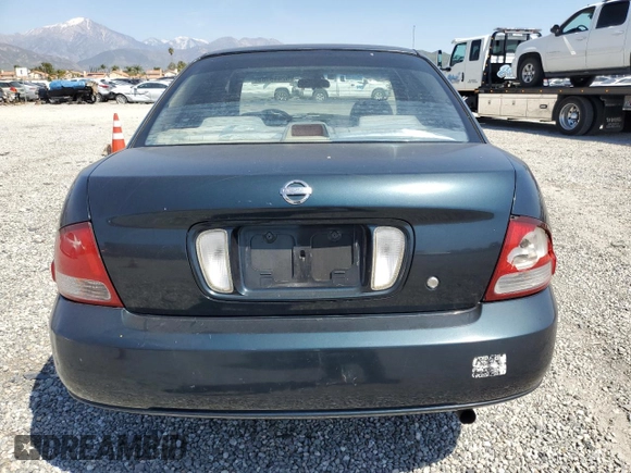 2003 Nissan Sentra XE with VIN 3N1CB51D13L792787, listed as a Copart auction lot 52448385 with 187,810 mi miles and Salvage Title. Bid and sale history available at DreamBid. Image 6.
