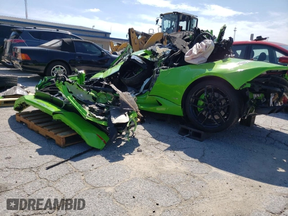 2016 Lamborghini Huracan LP 610-4 z VIN ZHWUR1ZF2GLA05076, wystawiony jako Copart lot #67934793 z przebiegiem Nie podano mil oraz Szkoda całkowita • Salvage title. Historia ofert i sprzedaży dostępna na DreamBid. Obrazek 2.