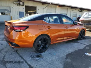 2024 Nissan Sentra SR with VIN 3N1AB8DV3RY360968, listed as a Copart auction lot 46756935 with Not Provided miles and Salvage Title. Bid and sale history available at carsss.com. Image 3.
