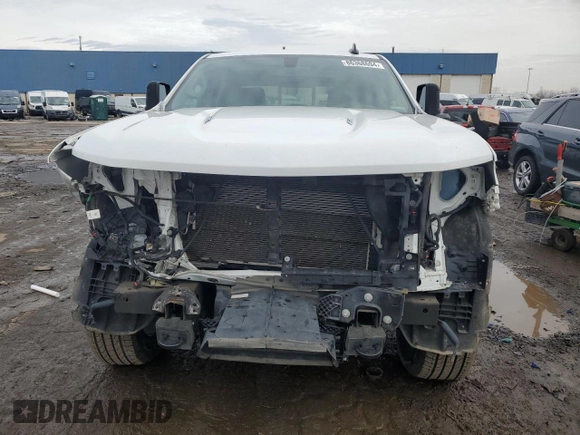 2021 Chevrolet Silverado 1500 RST with VIN 1GCUYEEL9MZ345698, listed as a Copart auction lot 86368694 with 56,924 mi miles and Salvage Title. Bid and sale history available at carsss.com. Image 5.
