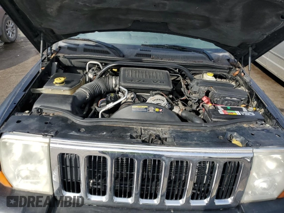 2006 Jeep Commander Limited with VIN 1J8HH58N26C165721, listed as a Copart auction lot 47186055 with 132,372 mi miles and Clean title. Bid and sale history available at DreamBid. Image 12.