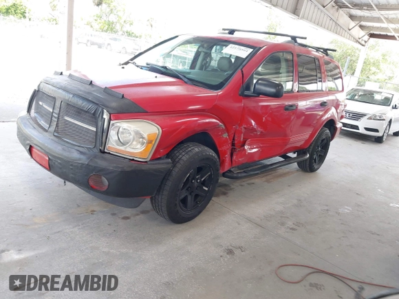 2005 Dodge Durango SLT with VIN 1D8HD48N85F607476, listed as a IAAI auction lot 42570504 with 211,840 mi miles and . Bid and sale history available at DreamBid. Image 17.