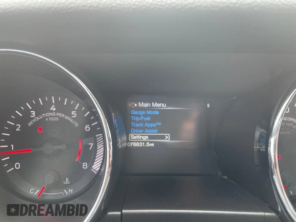 2015 Ford Mustang GT with VIN 1FA6P8CF0F5413364, listed as a Copart auction lot 78628784 with 76,831 mi miles and Clean Title. Bid and sale history available at DreamBid. Image 8.