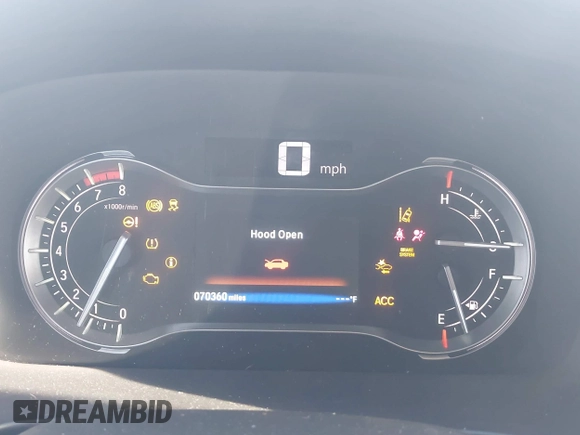 2017 Honda Pilot Touring with VIN 5FNYF5H97HB023919, listed as a IAAI auction lot 41864959 with 70,360 mi miles. Bid and sale history available at carsss.com. Image 7.