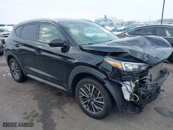 2020 Hyundai Tucson SEL with VIN KM8J3CAL9LU178729, listed as a IAAI auction lot 41146892 with 91,705 mi miles. Bid and sale history available at carsss.com. Image 1.