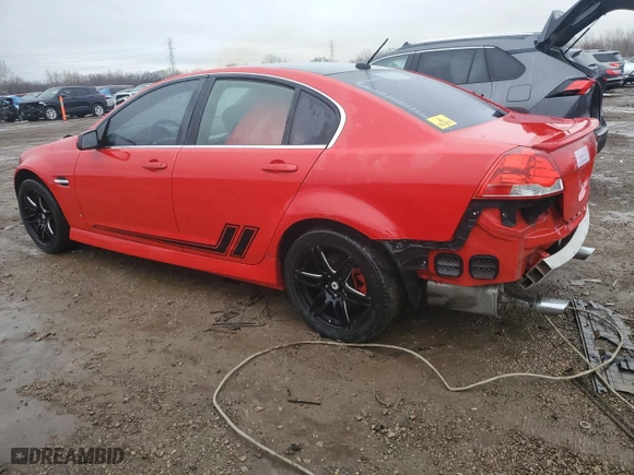 2009 Pontiac G8 with VIN 6G2ER57709L161804, listed as a Copart auction lot 86405284 with 116,260 mi miles and Salvage Title. Bid and sale history available at carsss.com. Image 2.