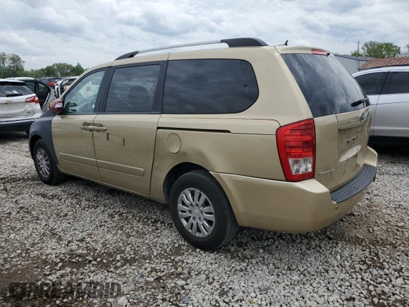 2011 Kia Sedona LX with VIN KNDMG4C71B6409718, listed as a Copart auction lot 55309365 with 307,610 mi miles and Salvage Title. Bid and sale history available at carsss.com. Image 2.