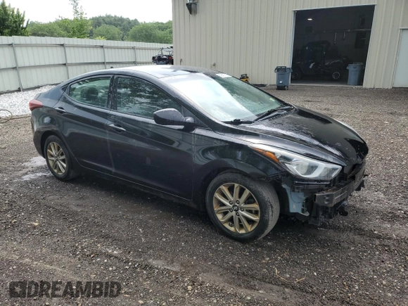 2016 Hyundai Elantra SE z VIN 5NPDH4AE9GH654729, wystawiony jako Copart lot #59590315 z przebiegiem 230 768 mil mil oraz Szkoda całkowita • Salvage title. Historia ofert i sprzedaży dostępna na DreamBid. Obrazek 4.