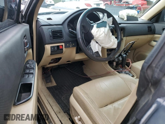 2006 Subaru Forester XT Limited with VIN JF1SG69616H720728, listed as a Copart auction lot 48603795 with Not provided miles and Salvage title. Bid and sale history available at DreamBid. Image 8.